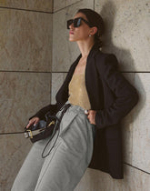 Causal Solid Color High-Waist Wide-Legs Pant